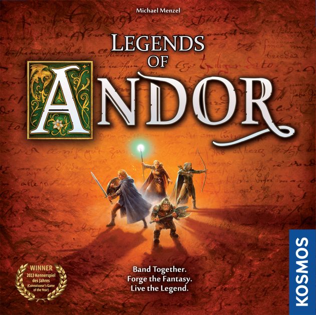 Legends Of Andor Board Game Boardgamegeek
