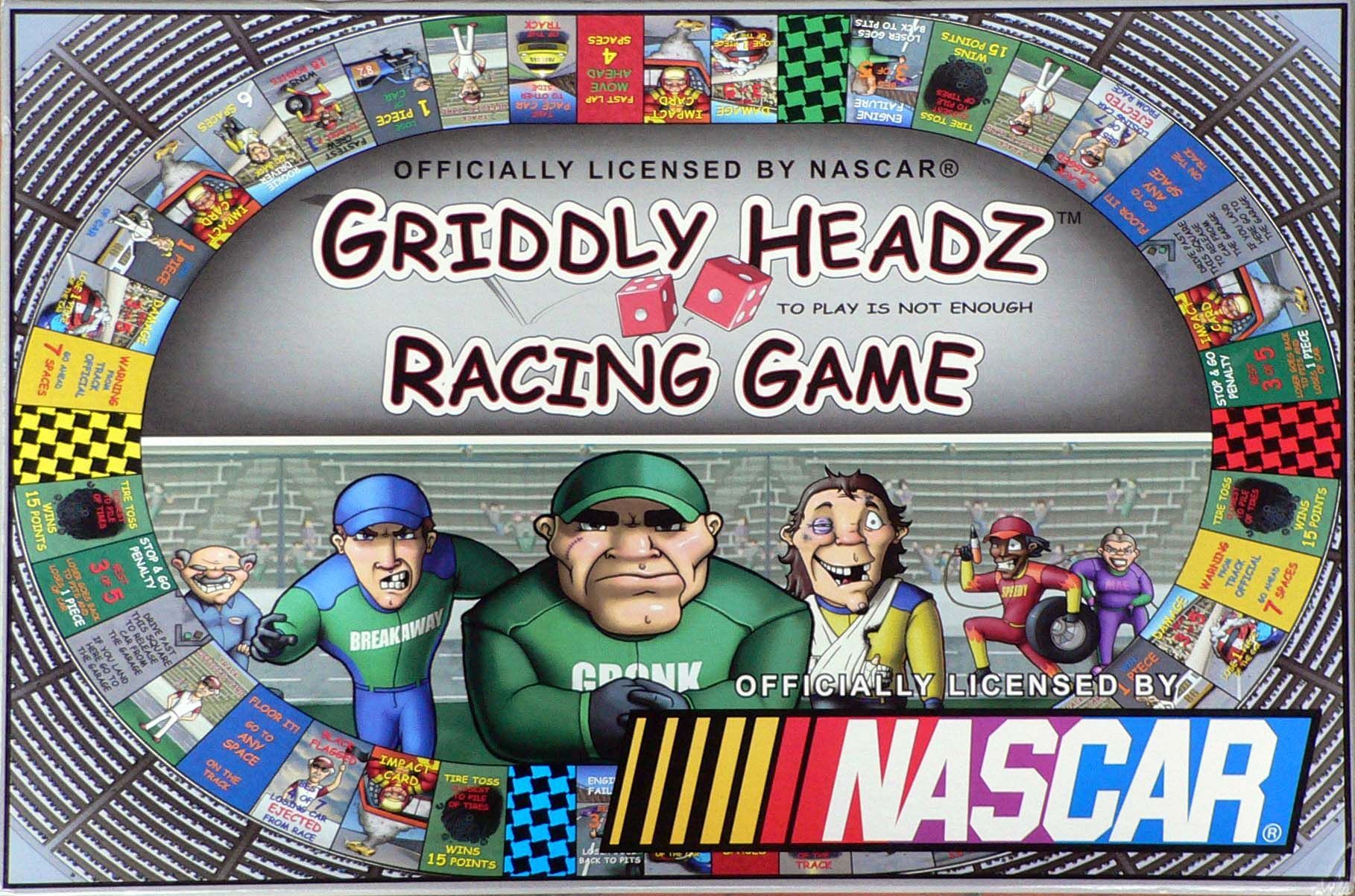 Griddly Headz Racing Game