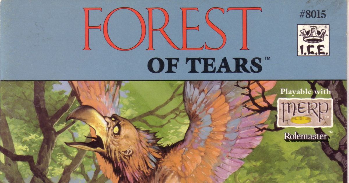Jeu De Rôle MERP / JRTM – Forest Of Tears – I.C.E. – Occasion