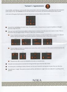 Nika: Rules and Variants