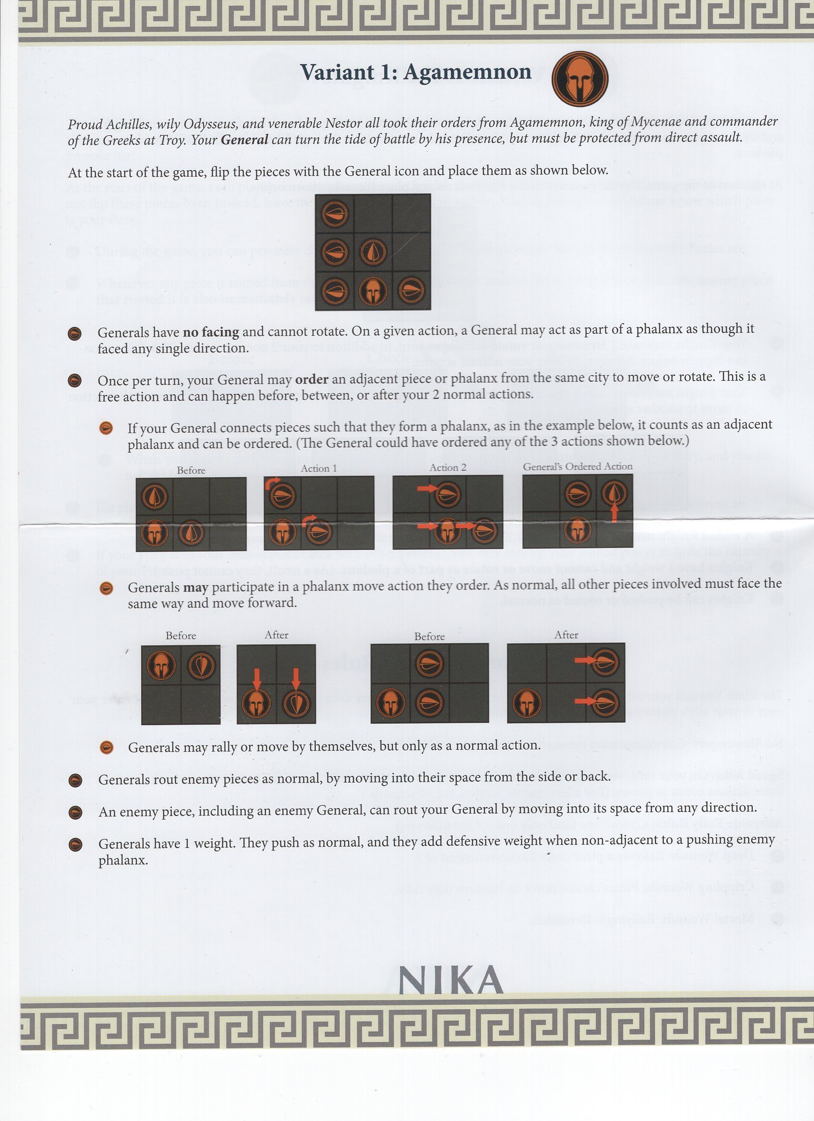 Nika: Rules and Variants