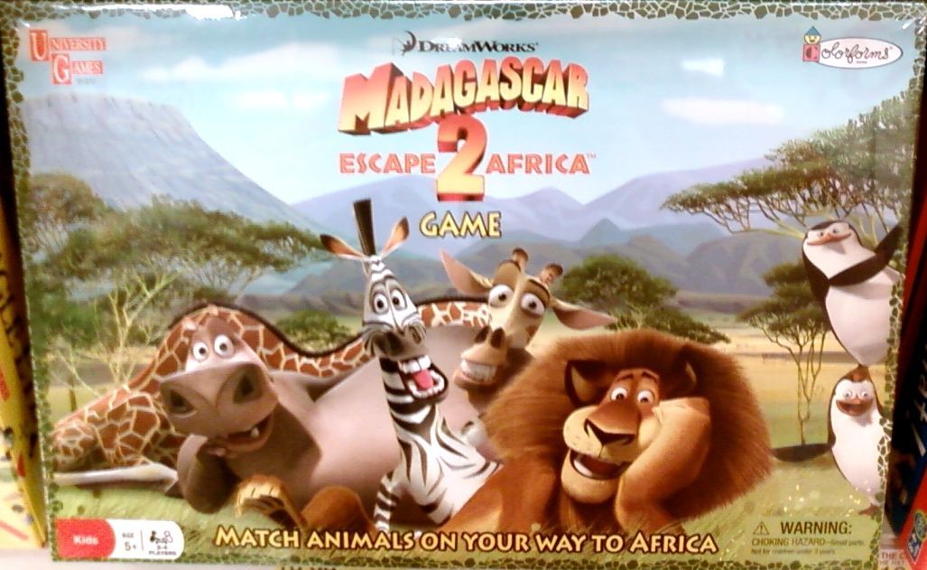 Madagascar Escape 2 Africa Game