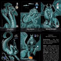 Mare Nostrum: Empires – Mythical Beasts Expansion Tiles