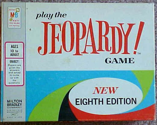Jeopardy 2nd Edition Board Game 1986 Pressman 3-5 Players Ages 8 for sale online 