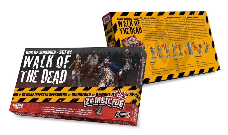 Zombicide: Box of Zombies – Set #1: Walk of the Dead