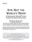 RPG Item: QUES2-1: Stir Not the World's Doom