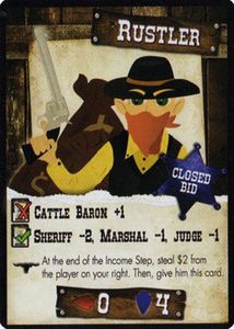 Wild Fun West: Rustler promo card