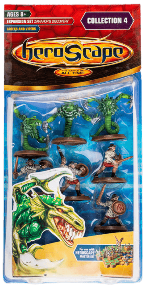 Heroscape: Zanafor's Discovery – Greeks and Vipers Army Expansion