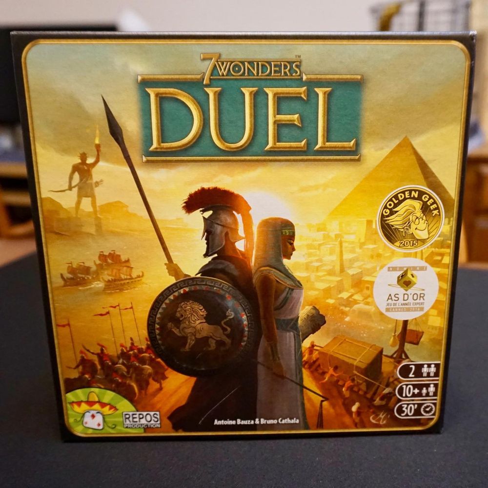 7 Wonders Duel Review 7 Wonders Duel