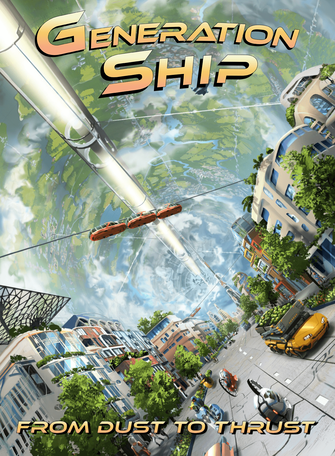Cover art for Generation Ship: From Dust to Thrust