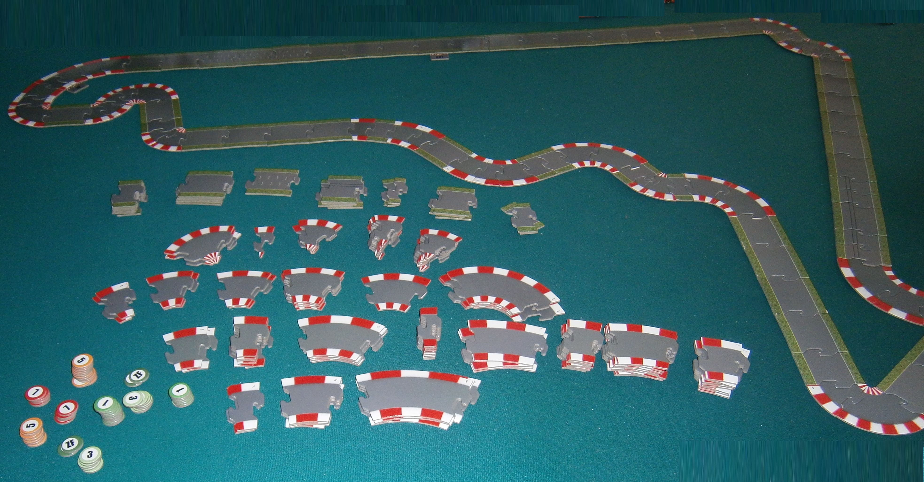 Racing Simulator Modular Track System