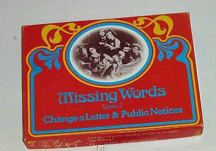Missing Words