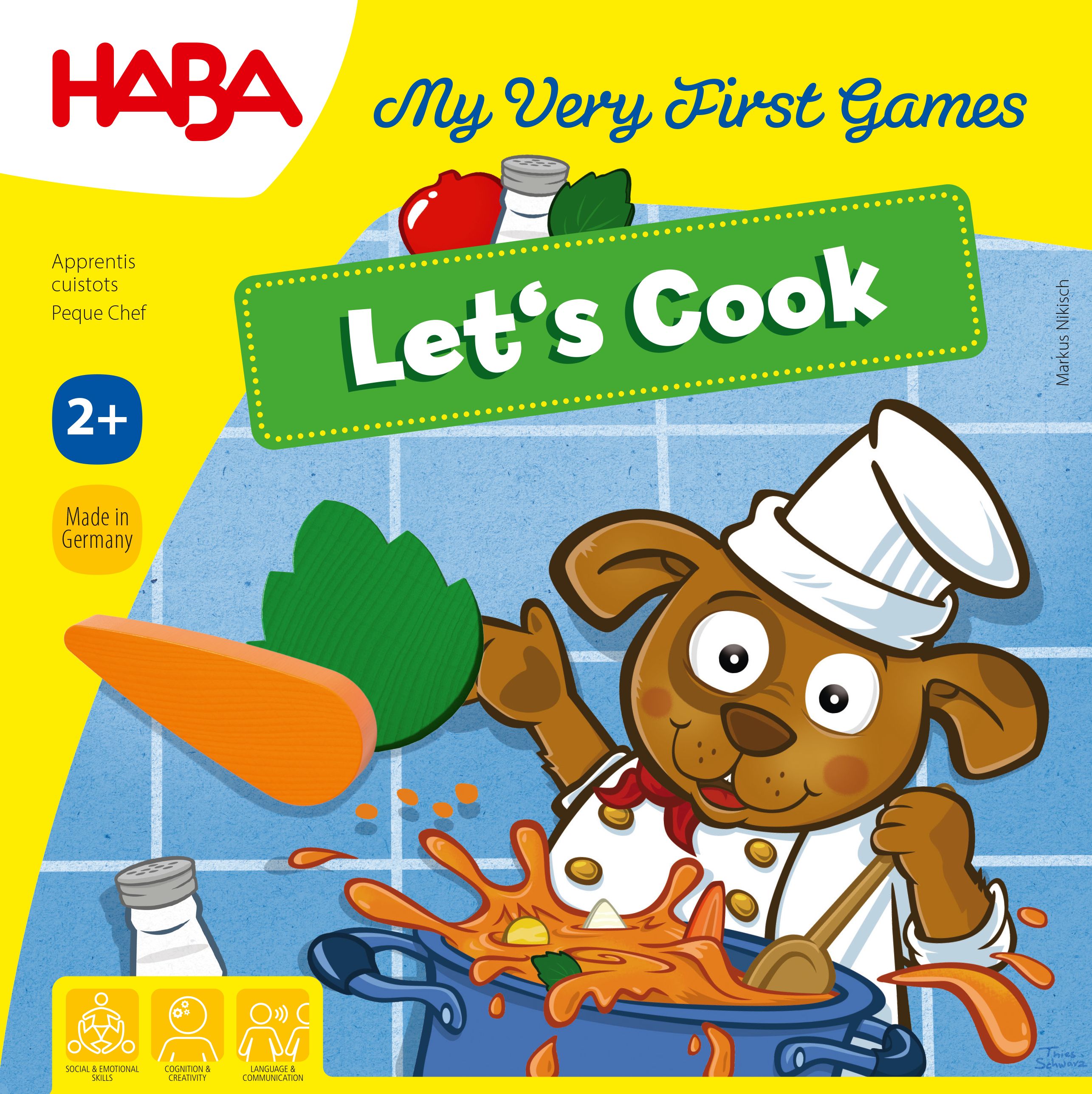 My Very First Games: Let's Cook cover art