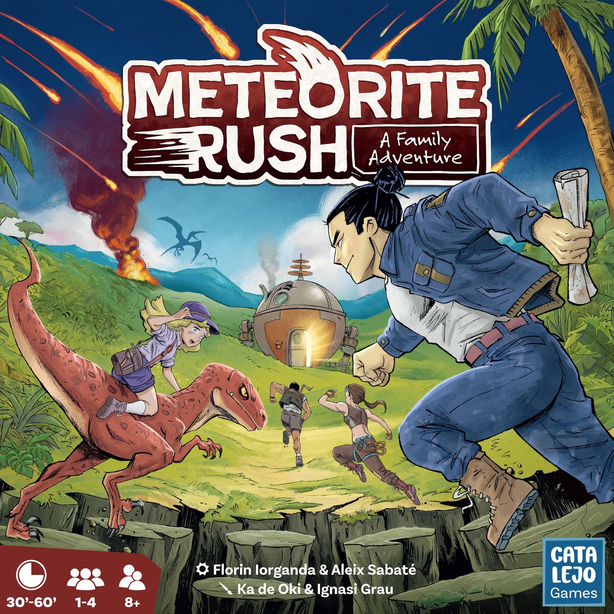 Cover art for Meteorite Rush