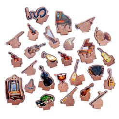 Luthier: Illustrated Instrument Standees & Bases