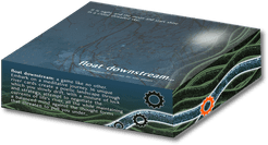 float downstream