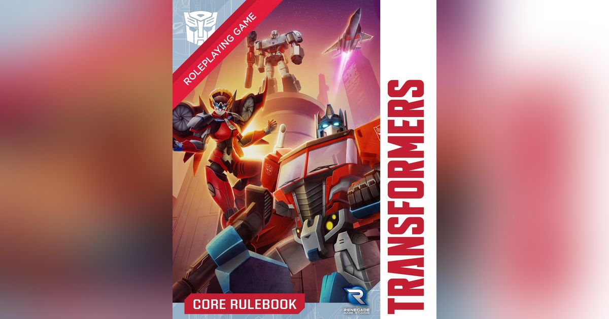 Transformers Roleplaying Game Core Rulebook