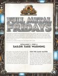 RPG Item: Full Metal Fridays Installment 1, Week 4: Sailor Take Warning