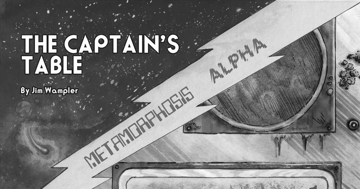 The Captain's Table | RPG Item | BoardGameGeek