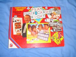 PLAY YOUR CARDS RIGHT THE COMPLETE FAMILY TV GAMESHOW WITH ALL ACCESSORIES 