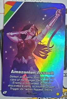 UNO Ultimate: Wonder Woman – Amazonian Assault Foil Chase Card
