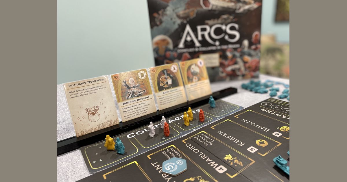 arcs board game neoprene mat