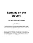RPG Item: Scrutiny on the Bounty