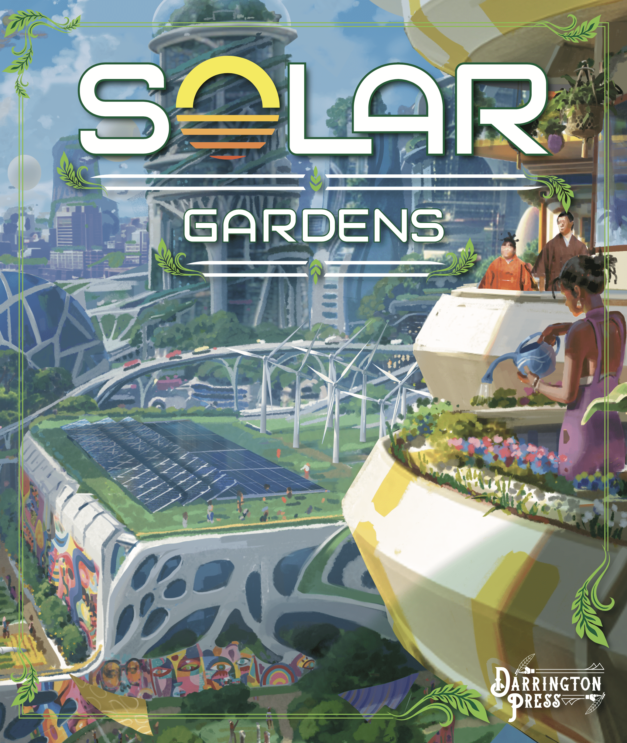 Boîte du jeu Solar Gardens