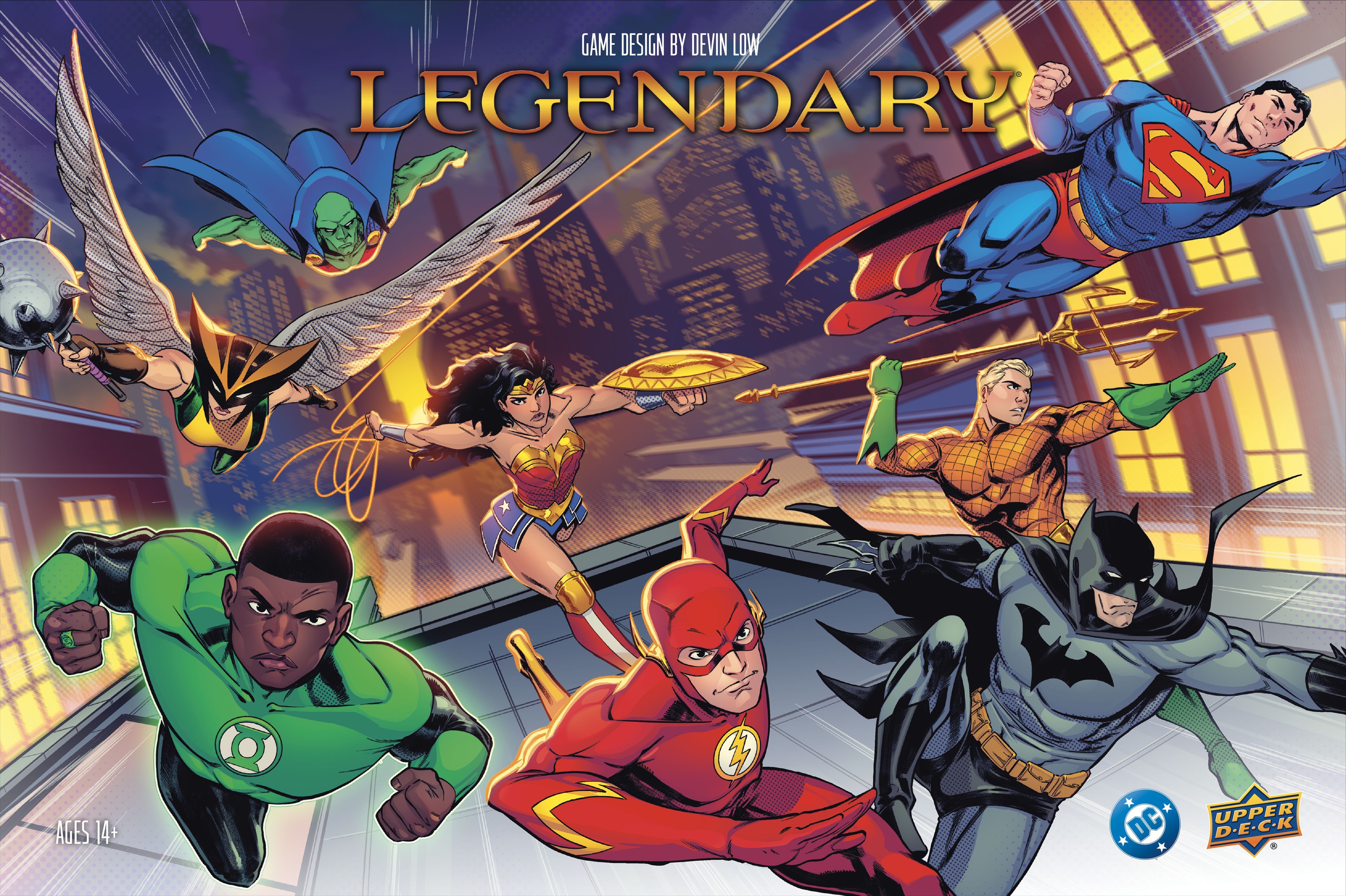 Cover art for Legendary: A DC Deck Building Game