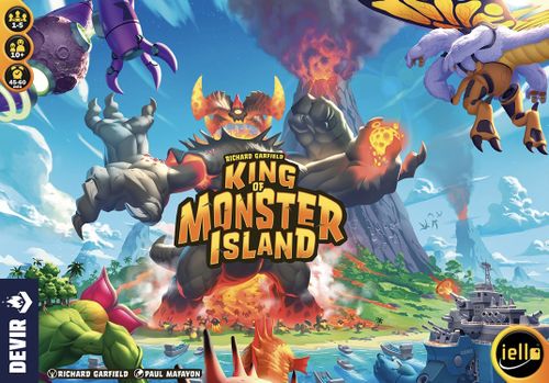 Caja del juego King of Monster Island