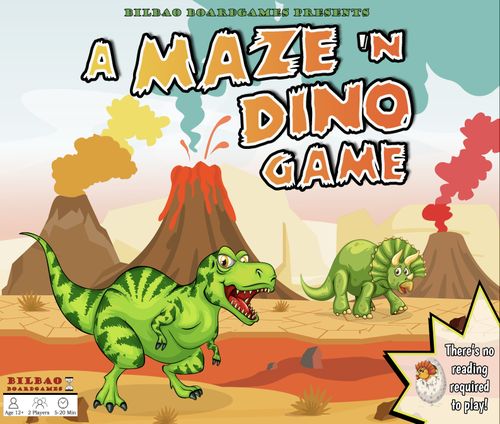 WIP] A Maze 'N Dino Game [2022 Children & Family Game Design Contest]  [Contest Ready] | BoardGameGeek