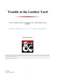 RPG Item: Trouble at the Lumber Yard