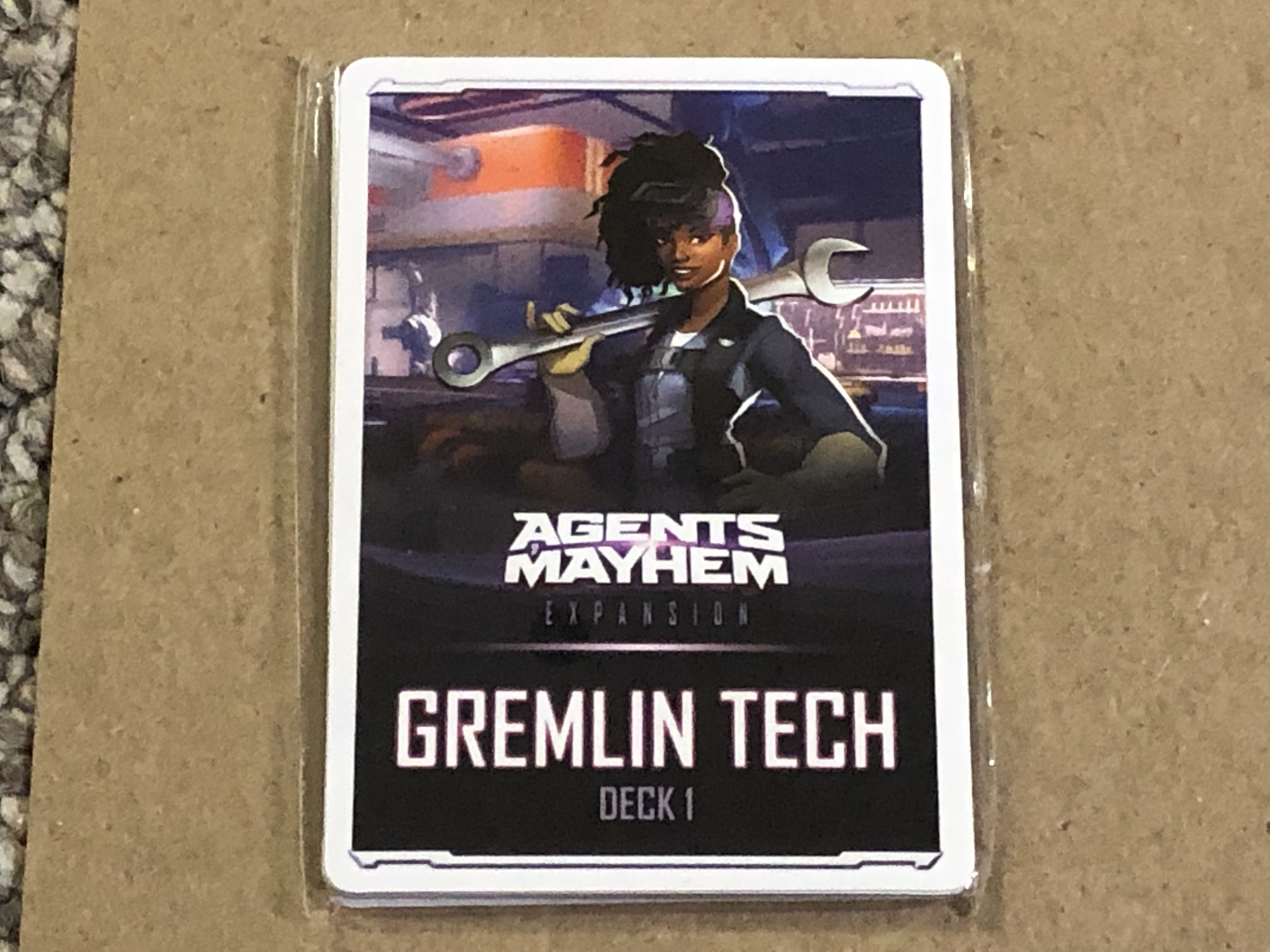 Agents of Mayhem: Gremlin Tech Deck 1 box art