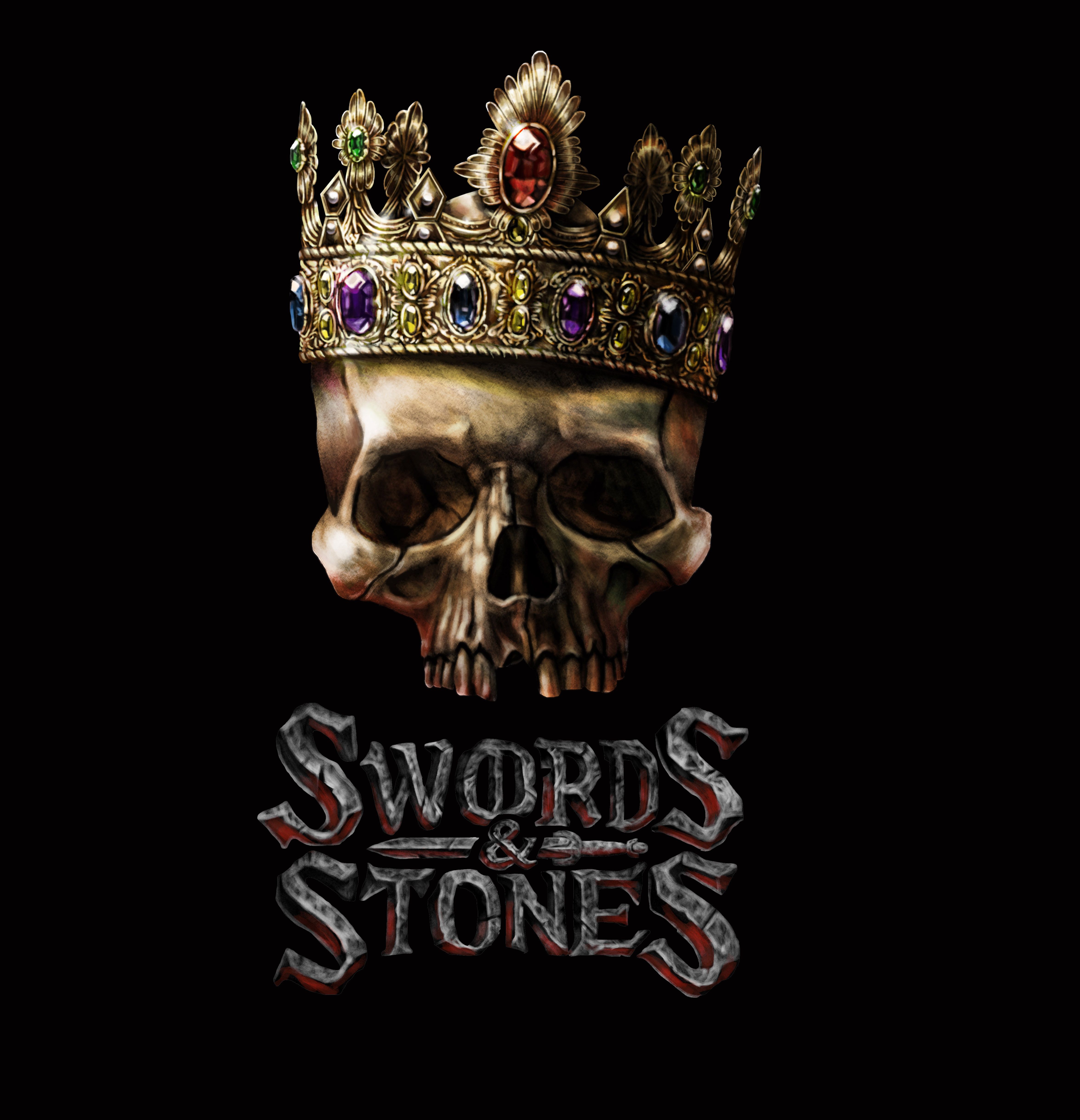 Cover art for Swords and Stones