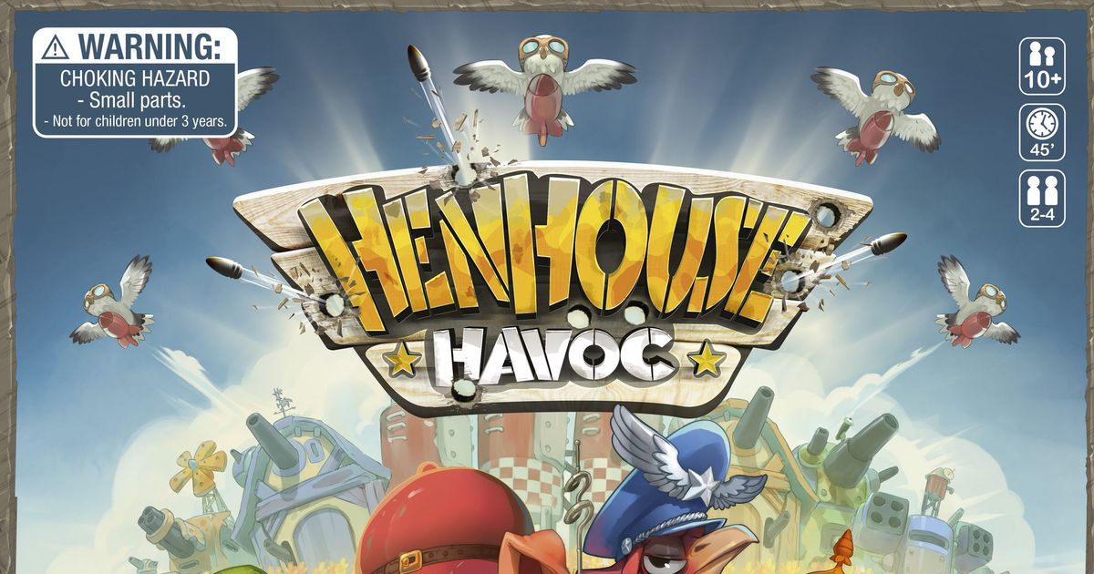 Participate in farmyard war with Henhouse Havoc! 
