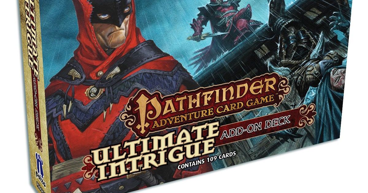 Pathfinder Adventure Card Game Ultimate Intrigue AddOn Deck Board