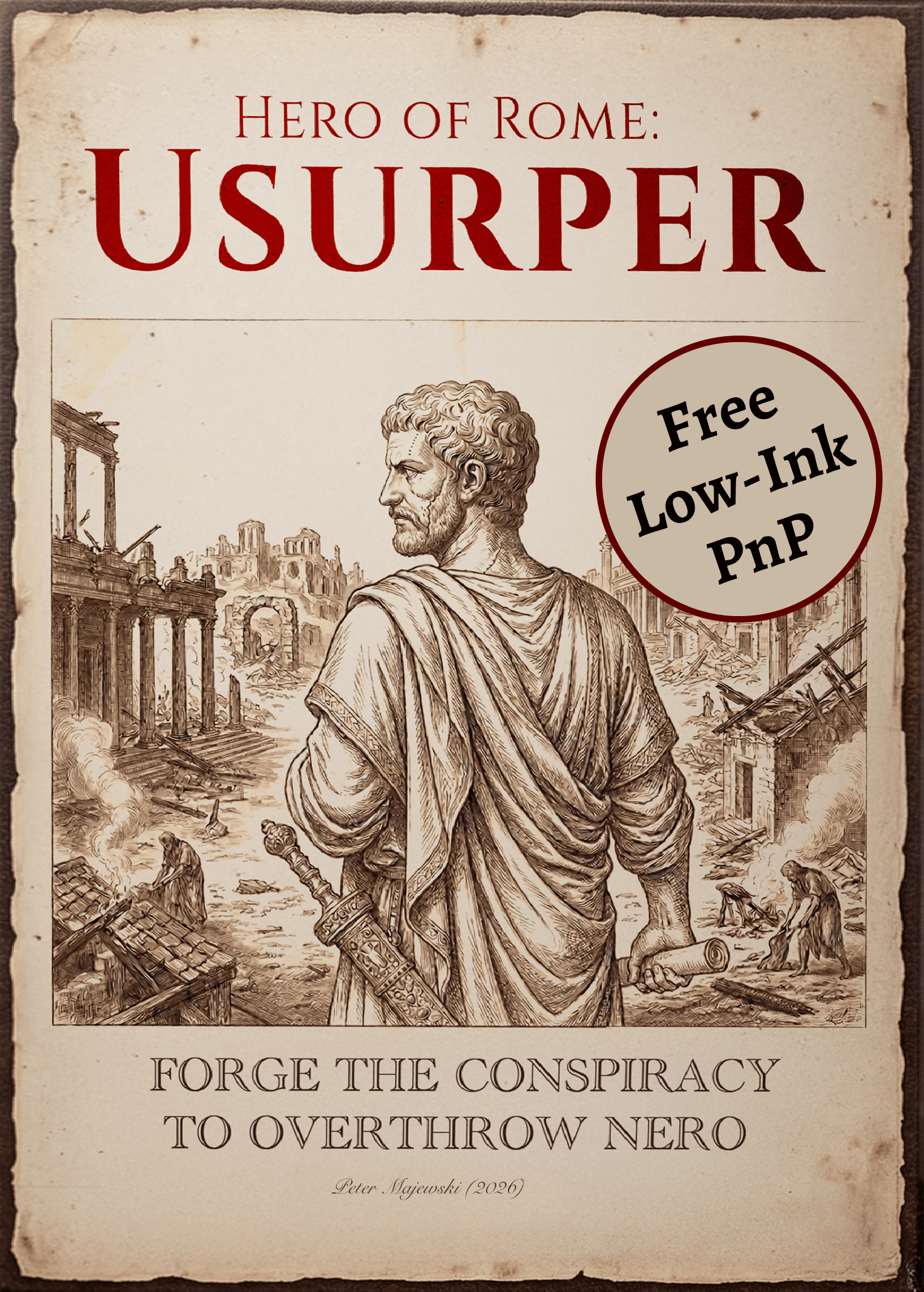 Cover art for Hero of Rome: Usurper