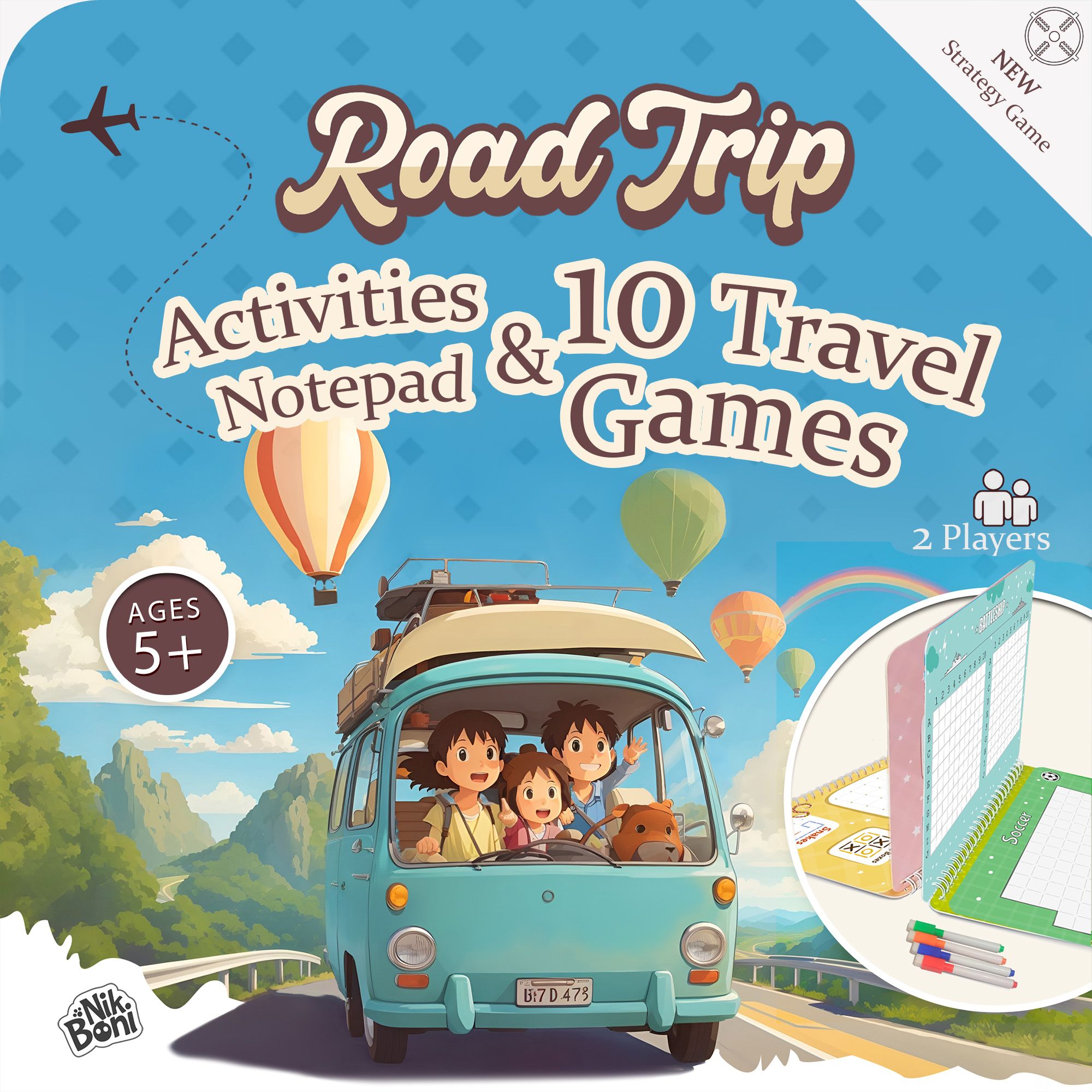 Cover art for Road Trip: 10 Travel Games