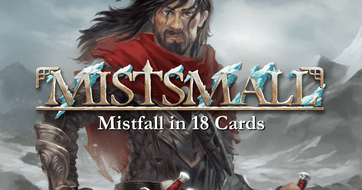 Mistsmall Mistfall in 18 Cards Board Game BoardGameGeek