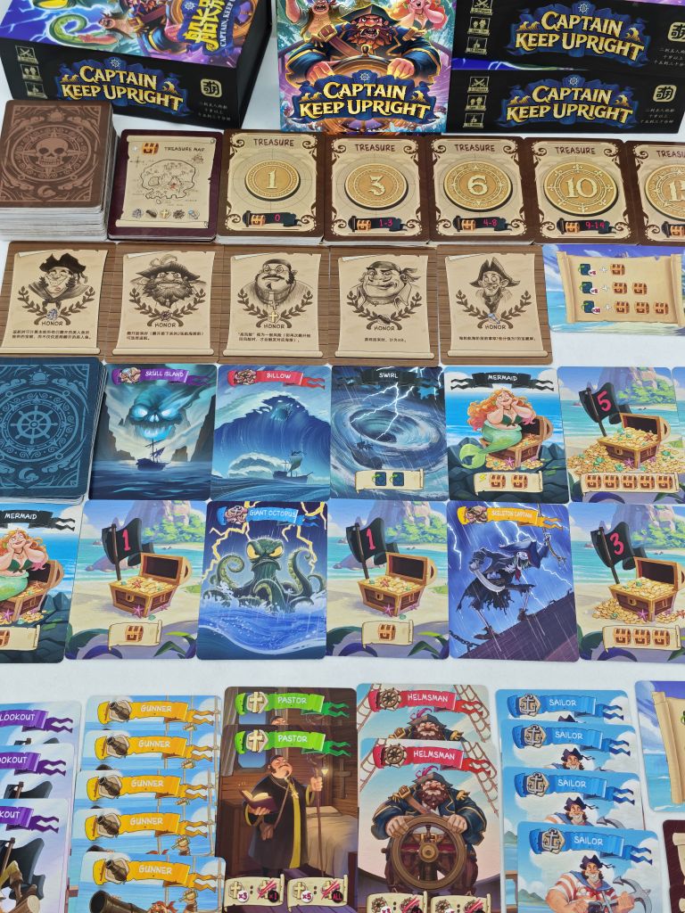 Illustration 2 de Captain Keep Upright: A Pirate Push-Your-Luck Card Game