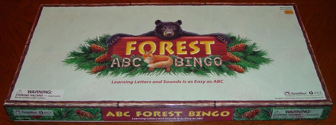 Forest ABC Bingo