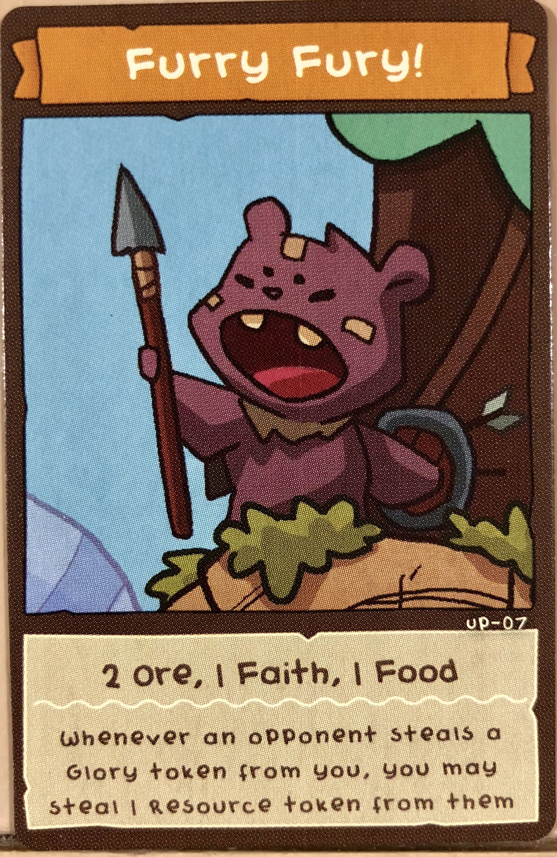 BarBEARian Battlegrounds: Furry Fury! Promo Card