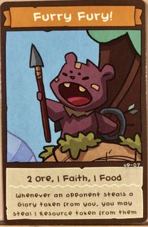 BarBEARian Battlegrounds: Furry Fury! Promo Card