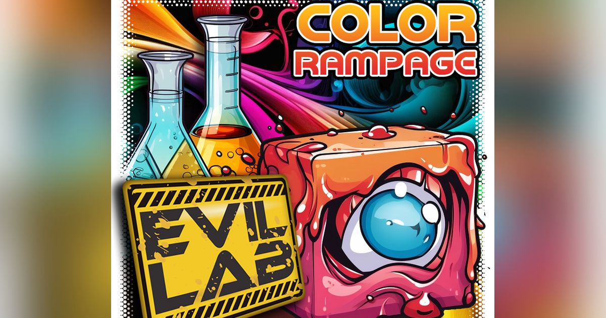 Evil Lab: Color Rampage | Board Game | BoardGameGeek