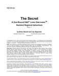 RPG Item: KEO8-04: The Secret