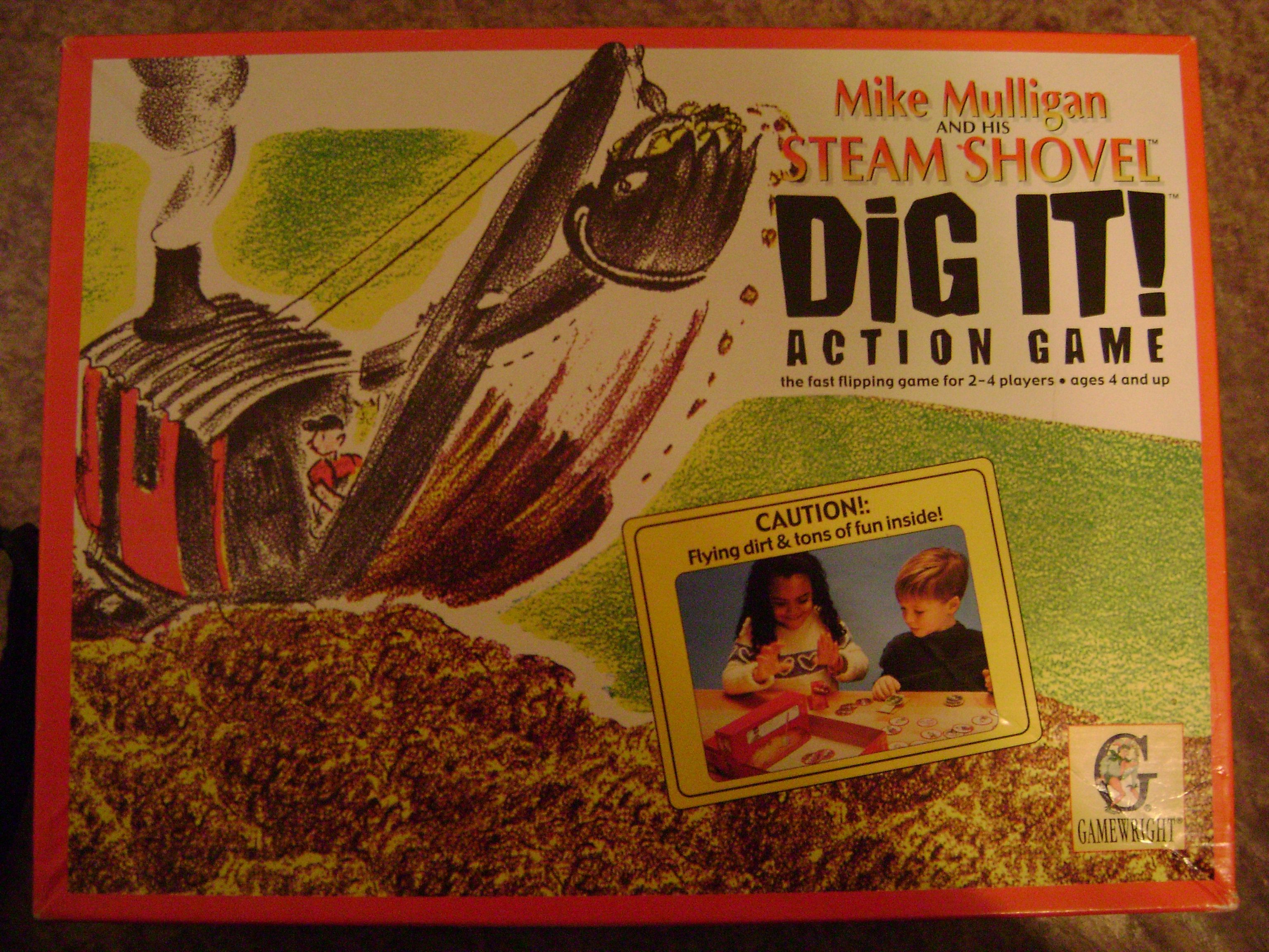 Mike Mulligan and His Steam Shovel Dig It! Action Game cover art