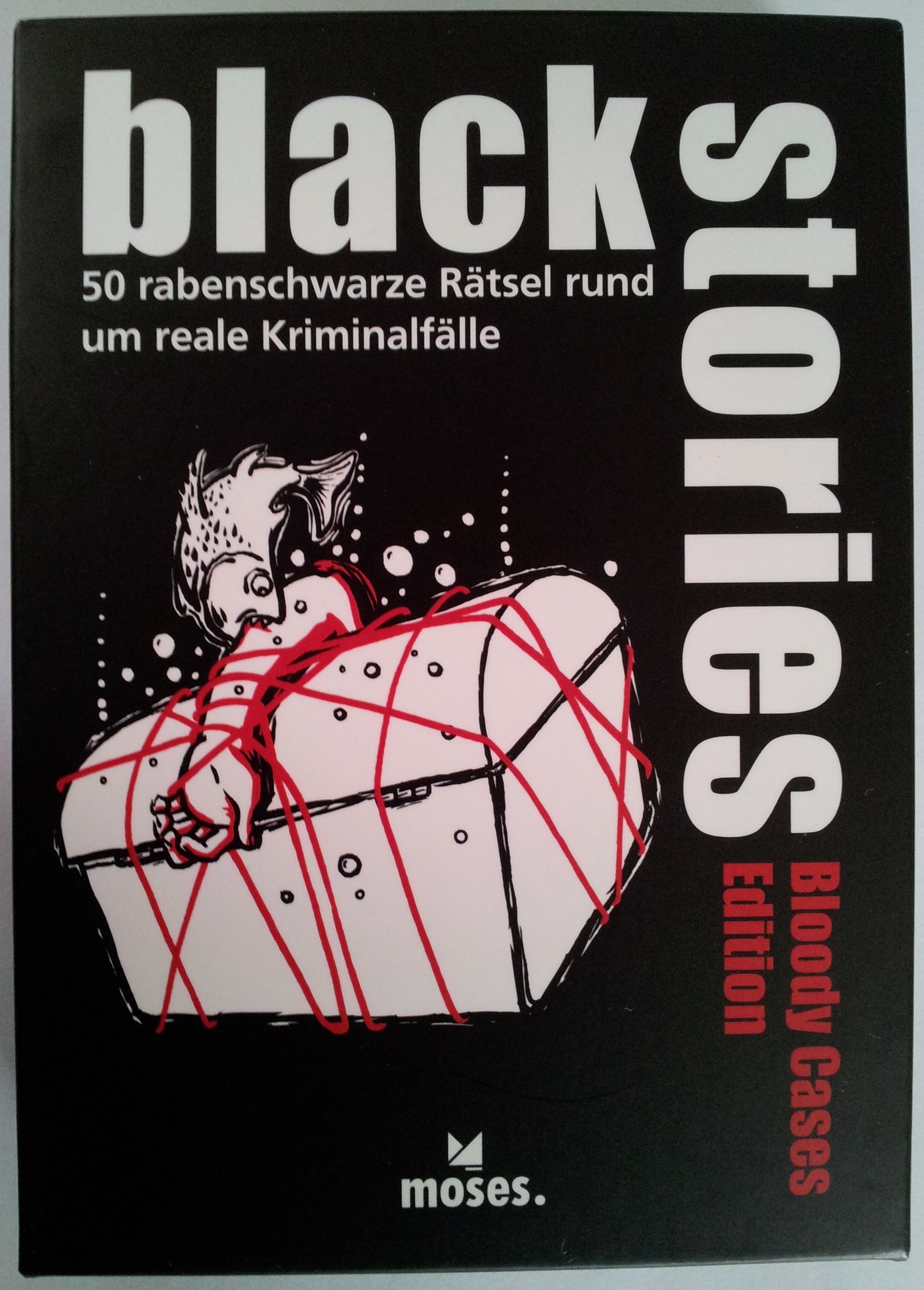 Black Stories: Bloody Cases Edition box art