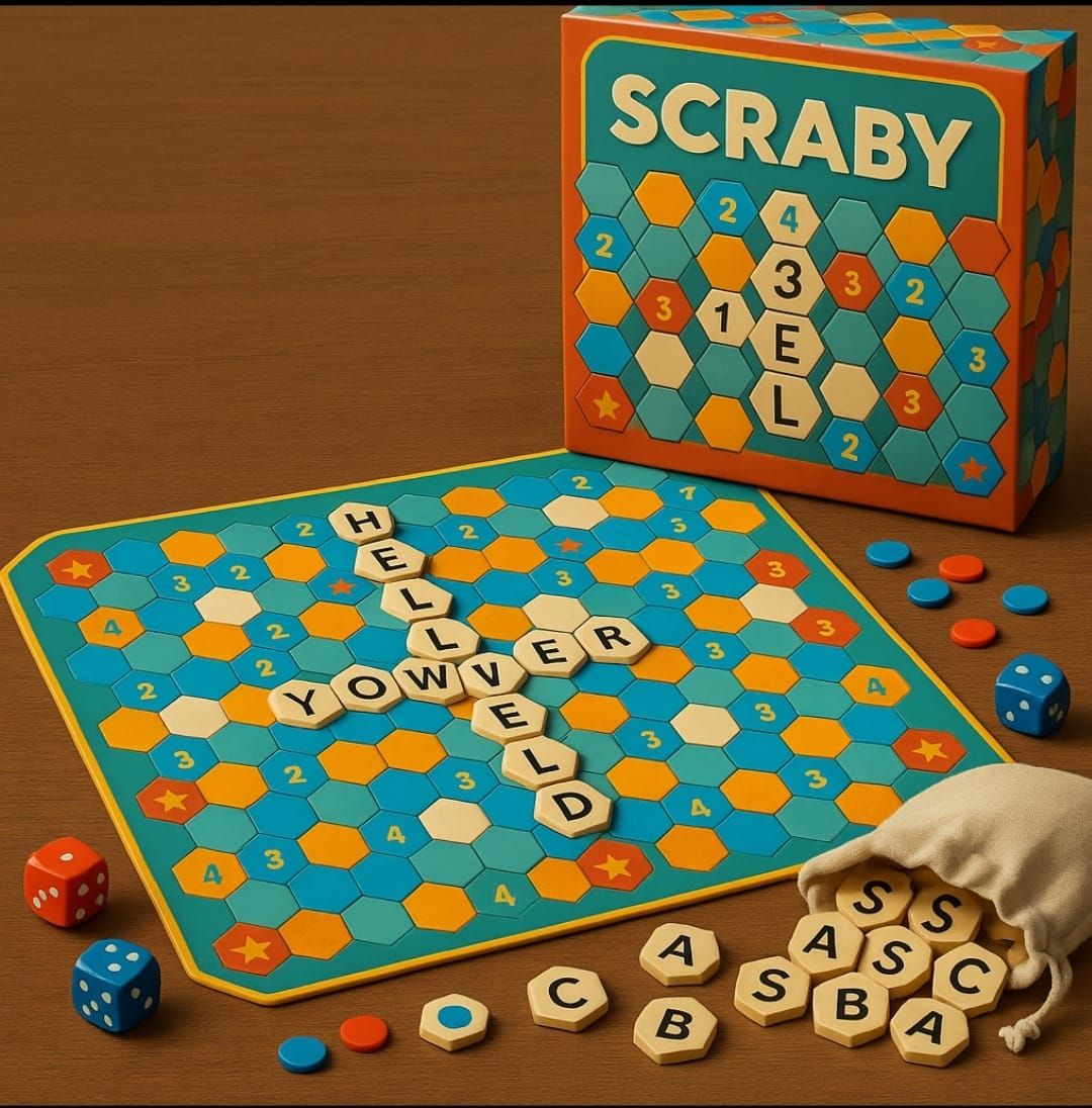 Cover art for Scraby: The Pachanga of Hexa-Words Vip