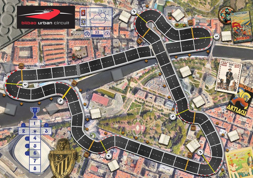 Bilbao Urban Circuit FANMADE | Heat: Pedal to the Metal