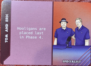 Dinosaur Island:  Dice Tower – Tom and Eric Promo Card